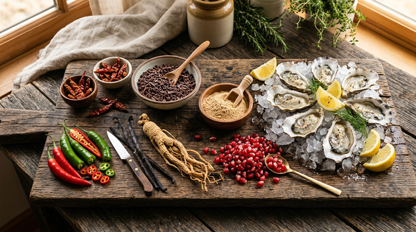 Aphrodisiaques naturels : mythes et réalité