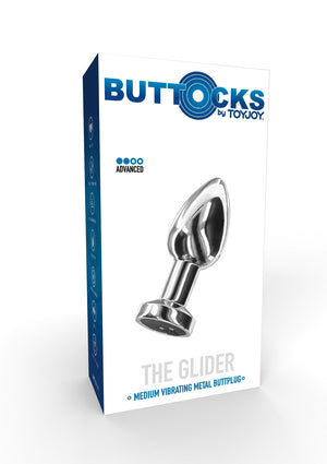 Jouet anal ToyJoy The Glider Vibrating Plug Medium