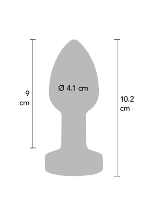 Jouet anal ToyJoy The Glider Vibrating Plug Large