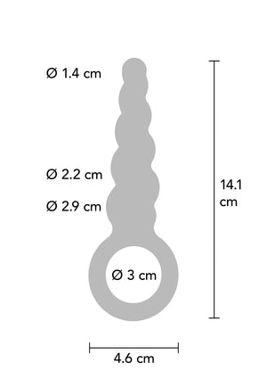 Jouet anal ToyJoy The Screw Plug