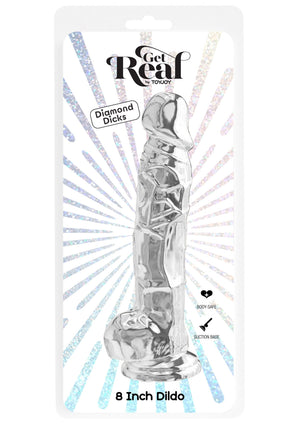 Dildo ToyJoy Clear Dildo TPE 22.5 cm