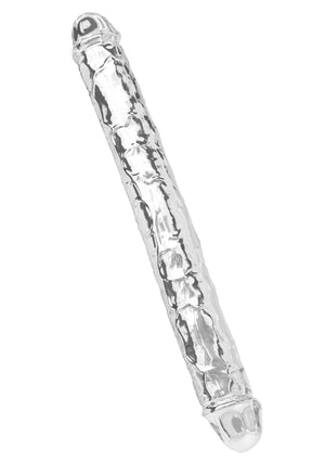 Dildo ToyJoy Clear Double Dong TPE 34.5 cm