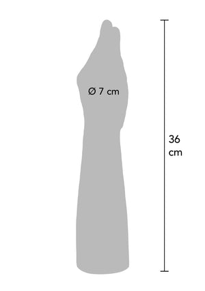 Dildo ToyJoy Extreme The Hand Dong PVC 36 cm