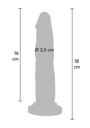 Dildo ToyJoy Dong PVC 18 cm