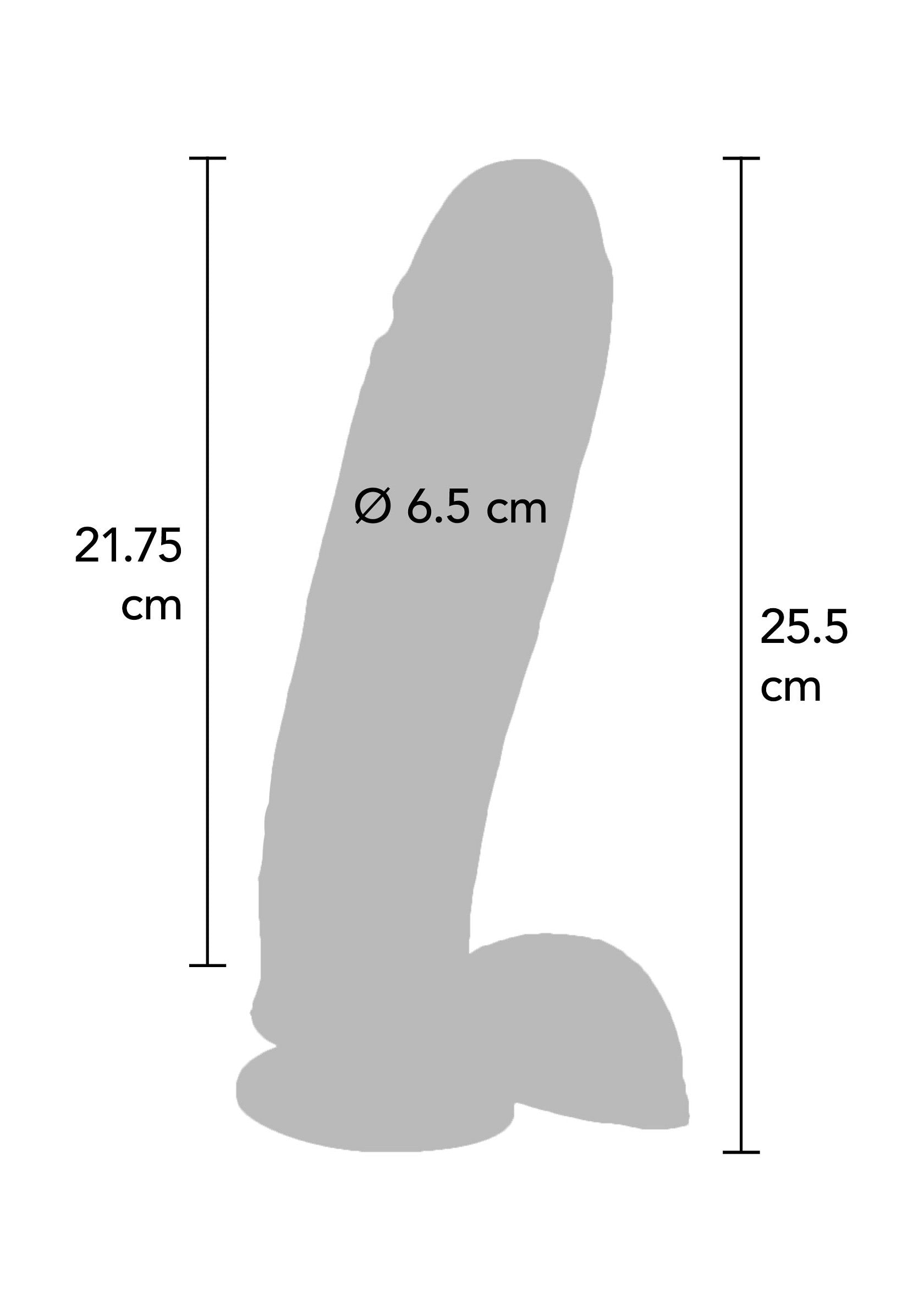 Dildo ToyJoy Vibrating Dildo PVC 25.5 cm