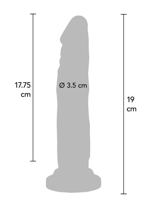 Dildo ToyJoy Happy Dicks Dong PVC 19 cm