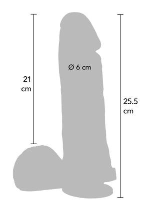 Dildo ToyJoy Extreme XL Dildo PVC 25.5 cm
