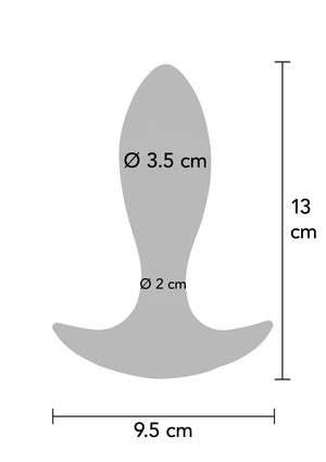 Jouet anal ToyJoy The Brave Vibrating Anal Plug