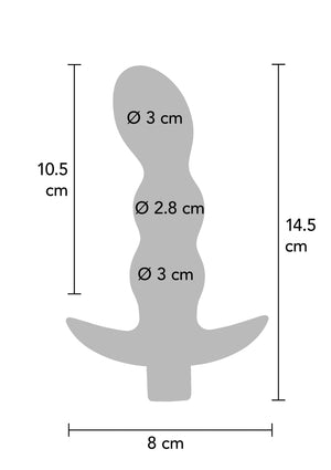 Jouet anal ToyJoy The Risque Buttplug