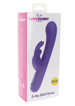 Vibromasseur ToyJoy Exciting Rabbit Vibrator