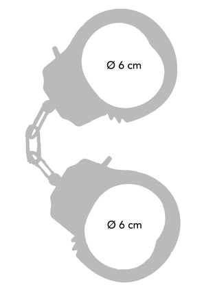 Accessoire BDSM ToyJoy Metal Handcuffs