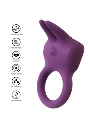 Performance masculine ToyJoy Eos The Rabbit C-Ring