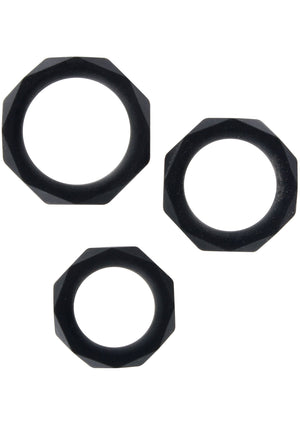 Performance masculine ToyJoy Power Halo C-Ring Set