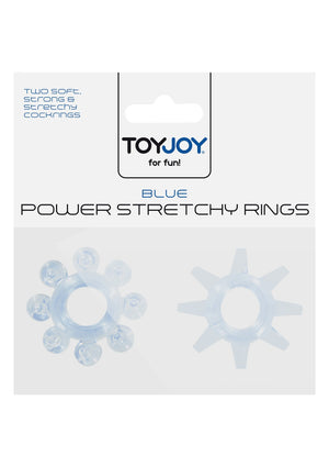 Performance masculine ToyJoy Power Stretchy Rings 2 pcs