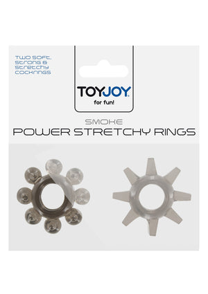 Performance masculine ToyJoy Power Stretchy Rings 2 pcs
