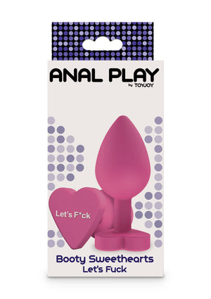 Jouet anal ToyJoy Buttplug Let's Fuck