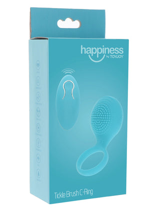 Performance masculine ToyJoy Tickle Brush C-Ring