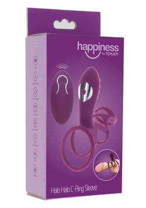 Performance masculine ToyJoy Halo Halo C-Ring Sleeve