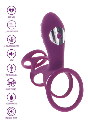 Performance masculine ToyJoy Halo Halo C-Ring Sleeve