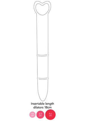 Boules de Geisha Mae B Silicone Vaginal Dilators 3pcs