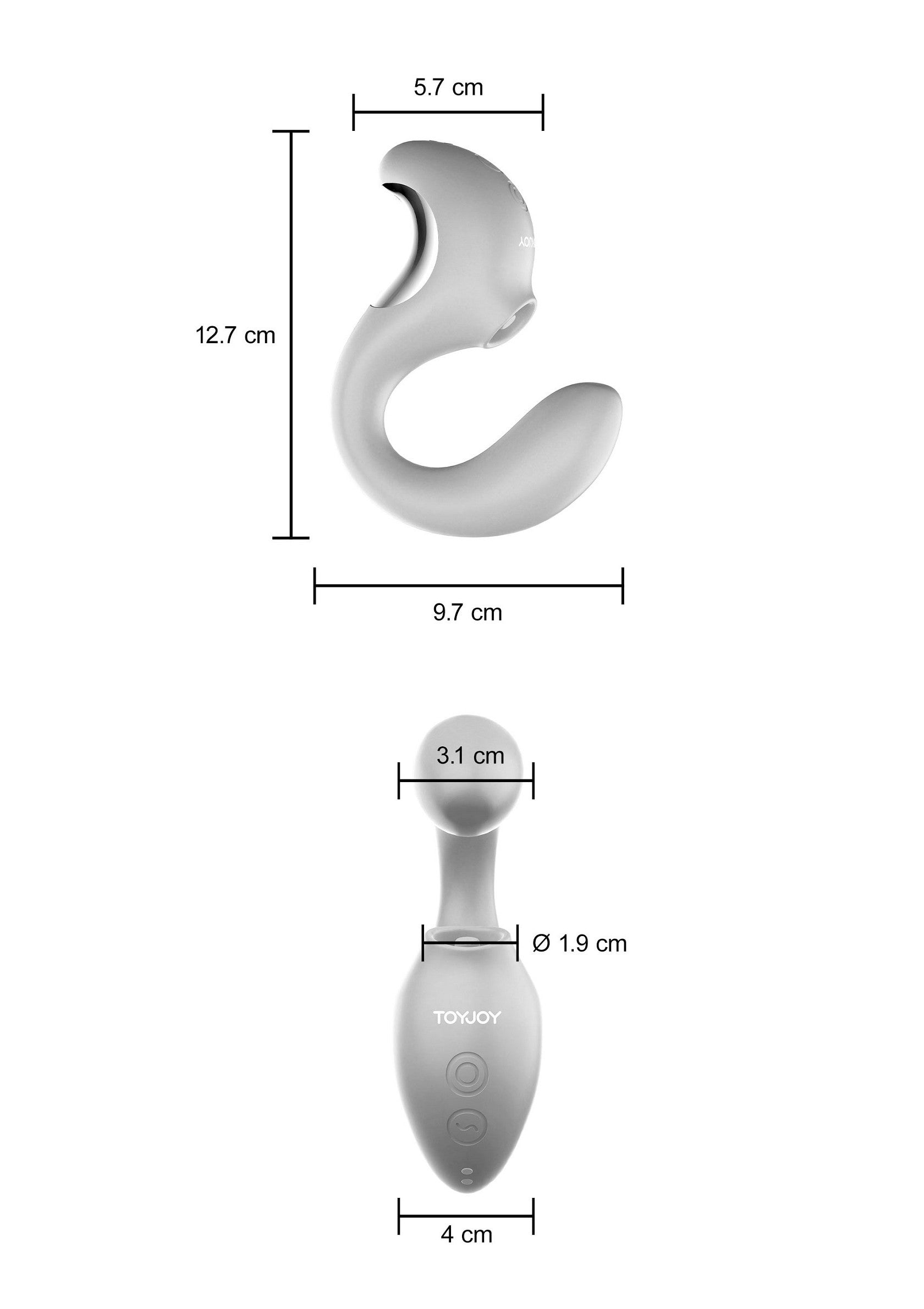 Vibromasseur ToyJoy Twist Clitoral Vibrator