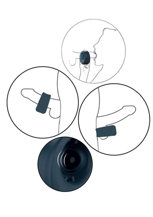 Performance masculine ToyJoy Zephyr Pulsating Stroker & C-Ring