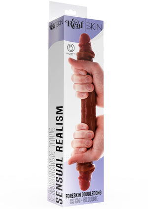 Dildo ToyJoy Foreskin Double Dong Silicone 35 cm