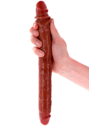 Dildo ToyJoy Foreskin Double Dong Silicone 35 cm