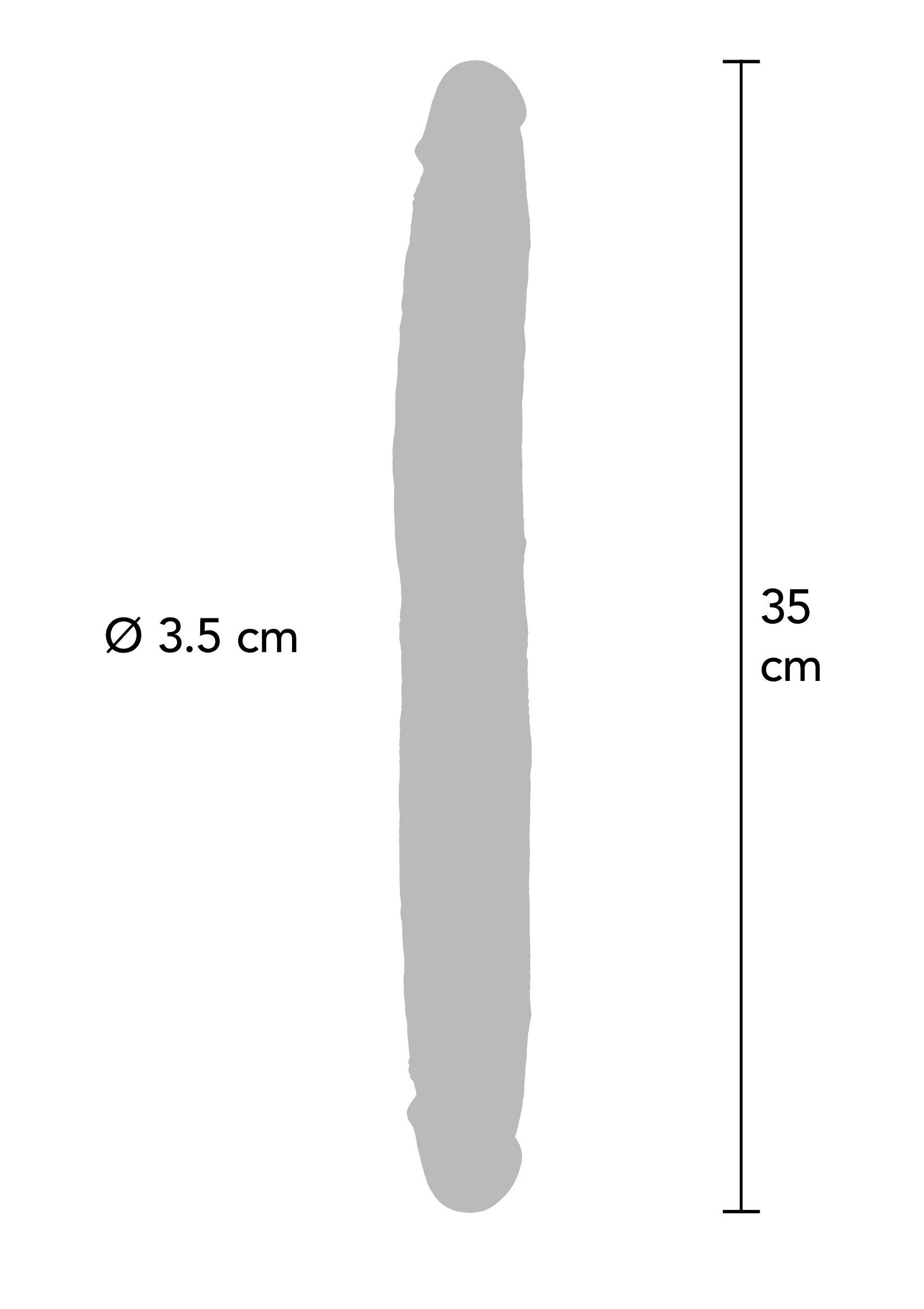 Dildo ToyJoy Foreskin Double Dong Silicone 35 cm