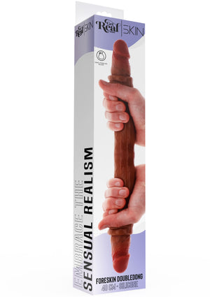 Dildo ToyJoy Foreskin Double Dong Silicone 40 cm