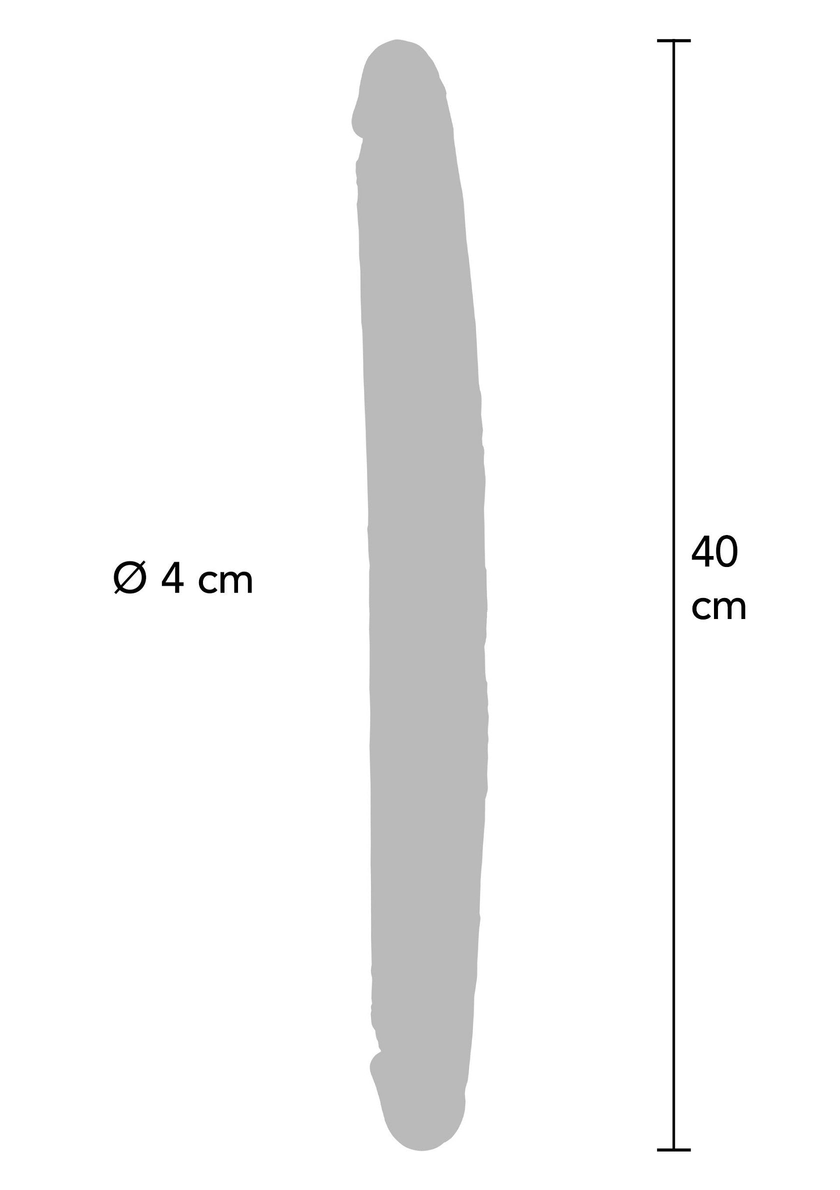 Dildo ToyJoy Foreskin Double Dong Silicone 40 cm