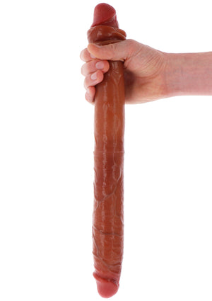 Dildo ToyJoy Foreskin Double Dong Silicone 46 cm