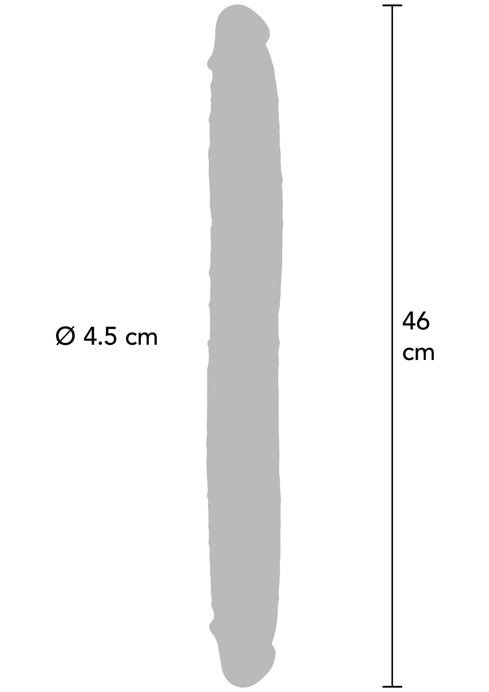 Dildo ToyJoy Foreskin Double Dong Silicone 46 cm
