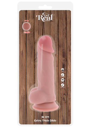 Dildo ToyJoy Deluxe Dual Density Thick Dildo TPE 31 cm