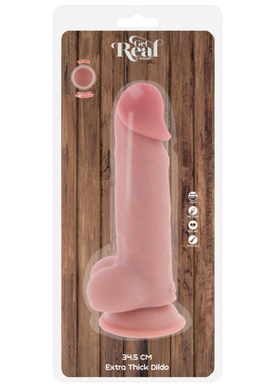 Dildo ToyJoy Deluxe Dual Density Thick Dildo TPE 34.5 cm