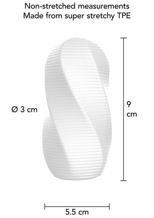 Masturbateur ToyJoy Medium Masturbator Swirl