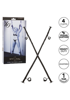 Accessoire BDSM CalExotics Nocturnal Over The Door Cross