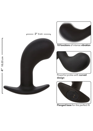 Jouet anal CalExotics Rock Bottom Curved Probe