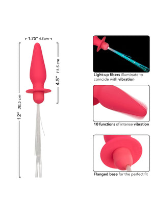 Jouet anal CalExotics Vibrating Light Up Anal Probe