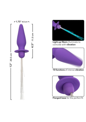 Jouet anal CalExotics Vibrating Light Up Anal Probe
