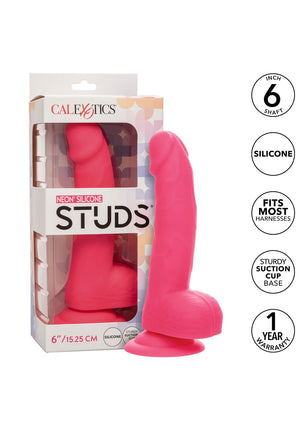 Dildo CalExotics Neon Silicone Studs 6 inch