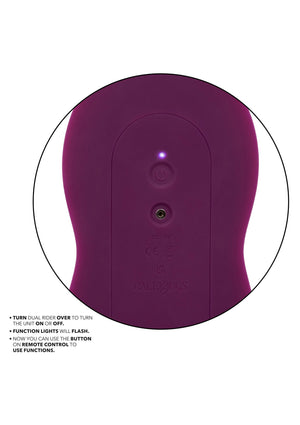 Vibromasseur CalExotics Remote Control Dual Rider