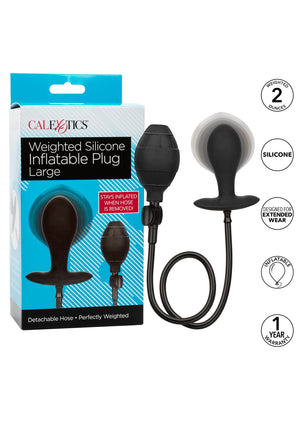 Jouet anal CalExotics Weighted Inflatable Plug Large