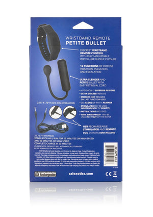 Stimulateur CalExotics Wristband Remote Petite Bullet