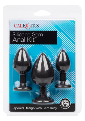 Jouet anal CalExotics Silicone Gem Anal Kit
