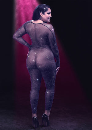 Lingerie CalExotics Crotchless Bodystocking Plus