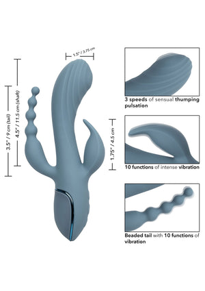 Vibromasseur CalExotics Triple Ecstasy