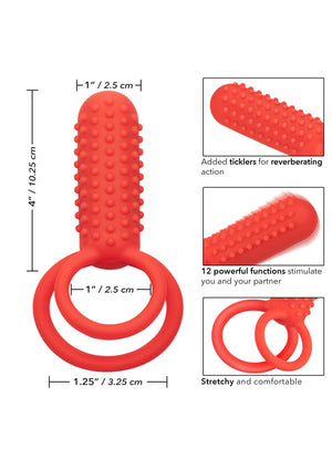 Performance masculine CalExotics Vertical Dual Enhancer