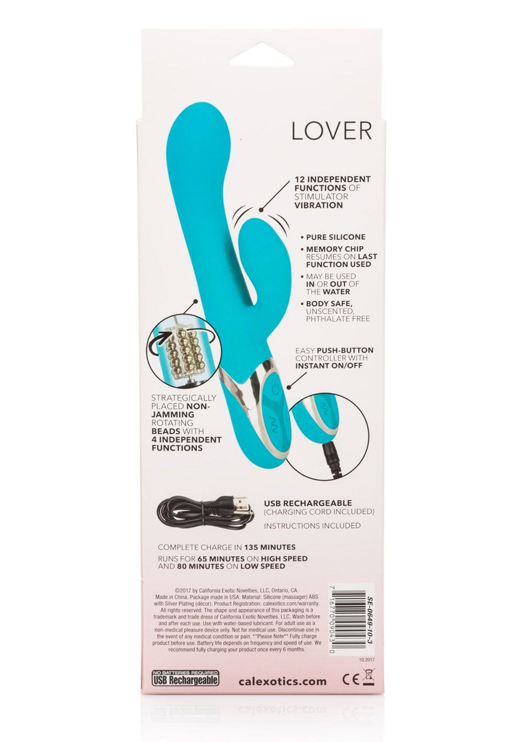 Vibromasseur CalExotics Enchanted Lover