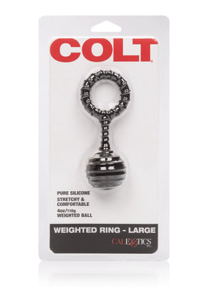 Performance masculine CalExotics COLT Weighted Ring Large